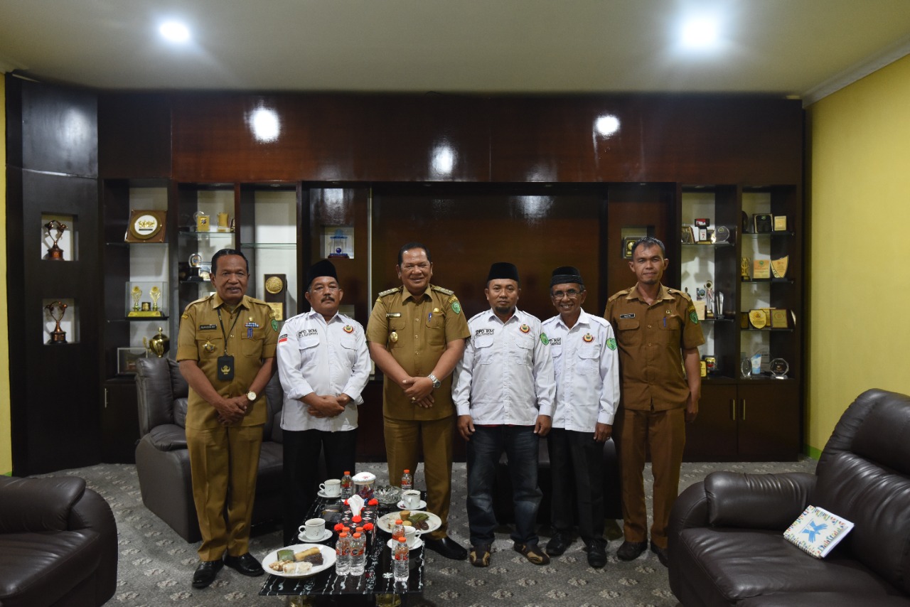 Walikota Padang Sidempuan Irsan Efendi Nasution Menerima audiensi DPD Ikatan Keluarga Minang (IKM)