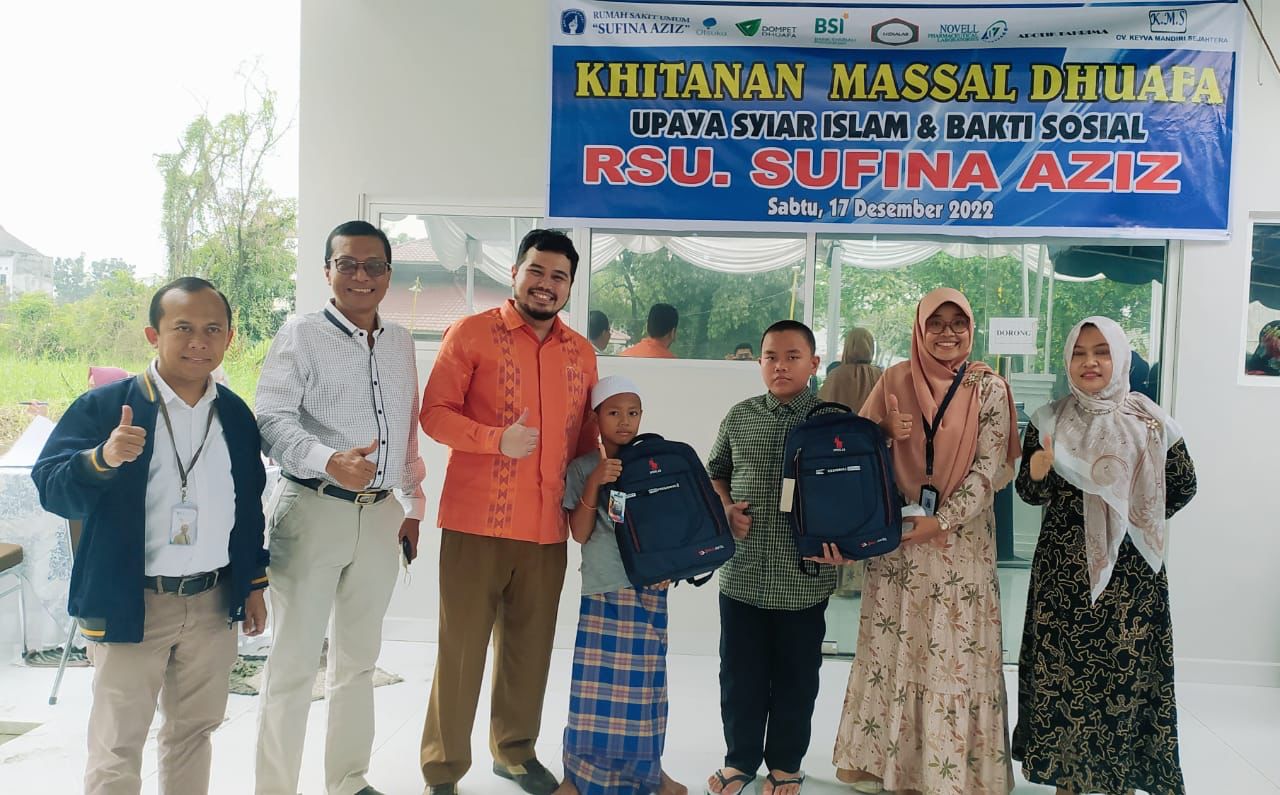 DD Waspada Bersama RSU Sufina Aziz Adakan Khitanan Massal