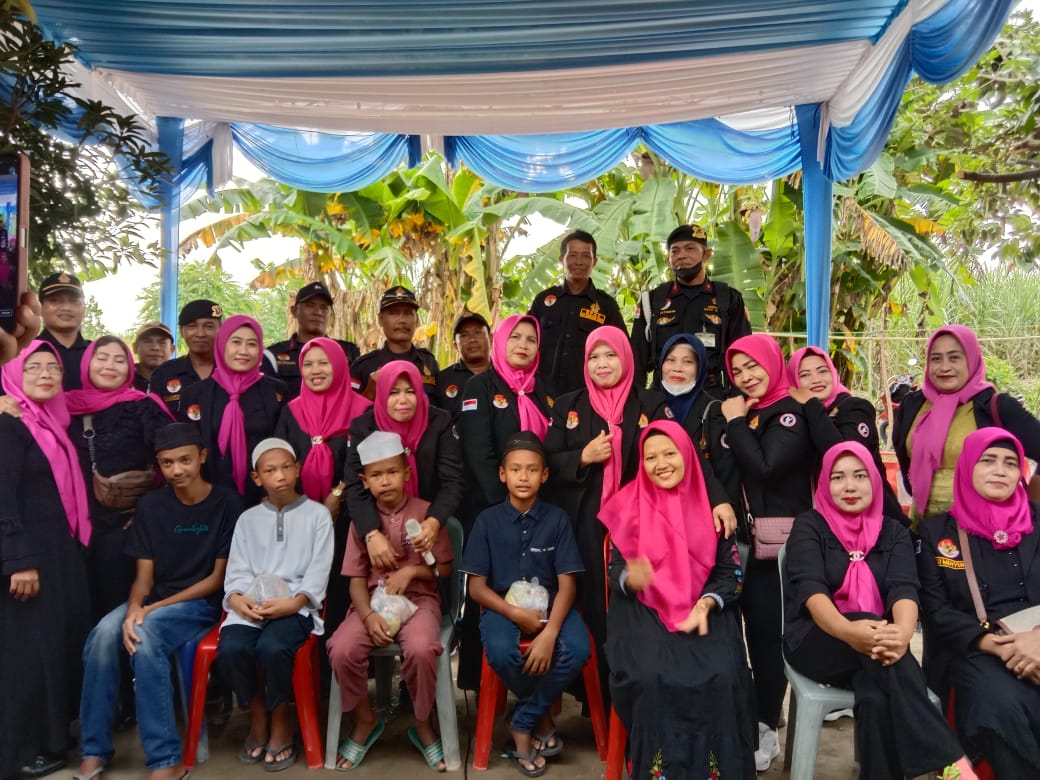 DPAC Pendawa Hamparan Perak Sampaikan Tali Asih Pada Anak Yatim Piatu