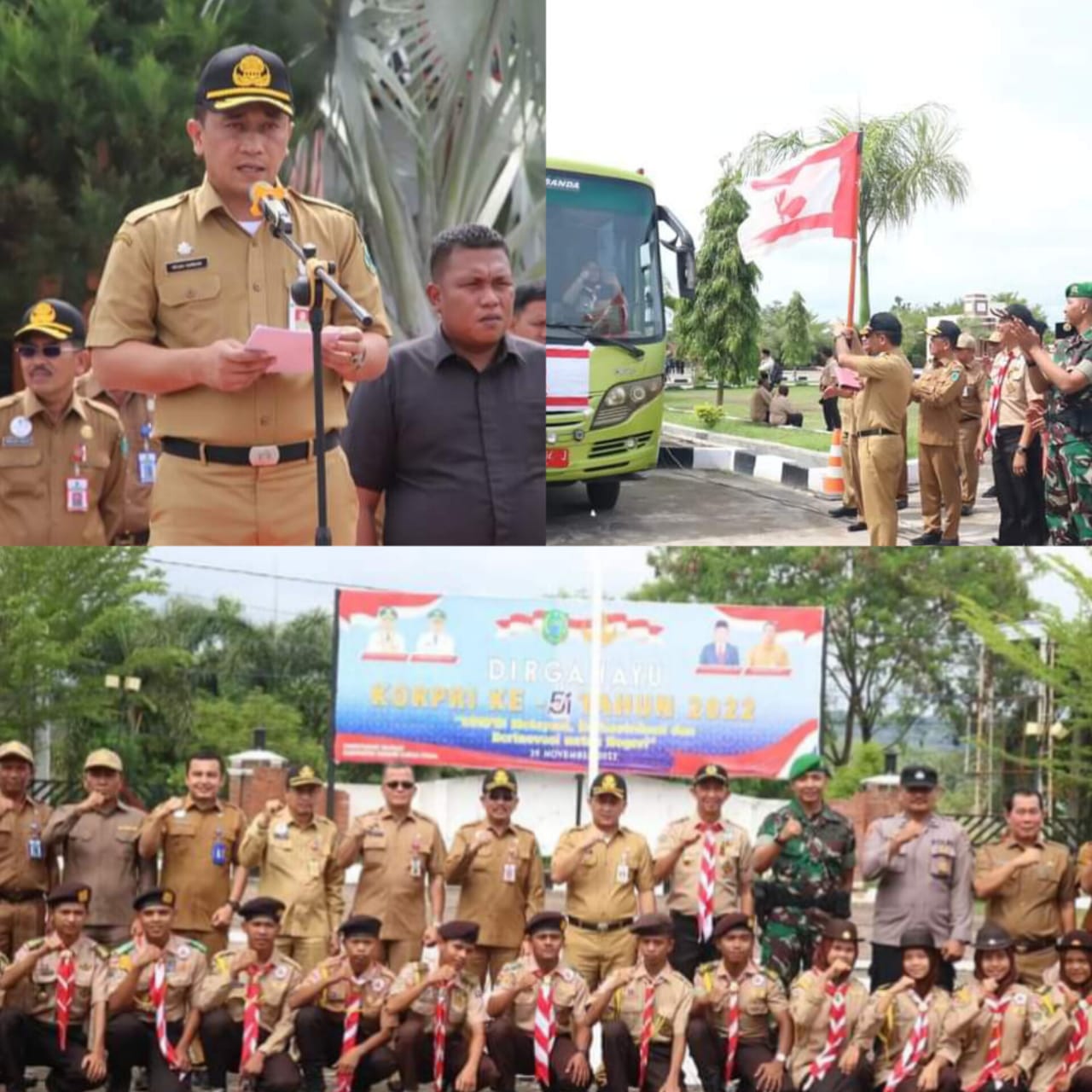 Sekda Paluta Lepas Kontingen Pramuka Menuju Perkemahan Wirakarya