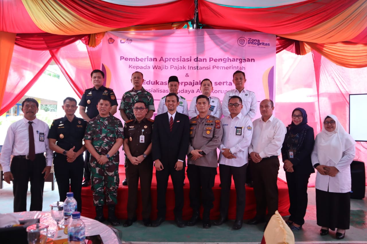 Kapolres Asahan Mendapat Penghargaan Dari KPP Pratama Kisaran