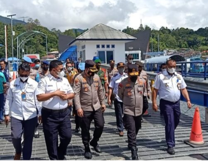 Kapolda Sumut Cek Pelabuhan Ajibata Jelang Nataru