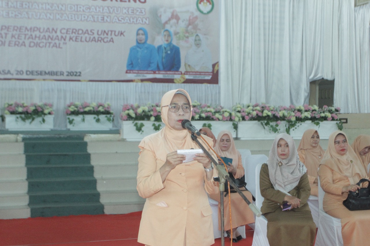 Perkuat Ketahanan Keluarga Di Era Digital, Dharma Wanita Persatuan Kabupaten Asahan Gelar Lomba Memasak