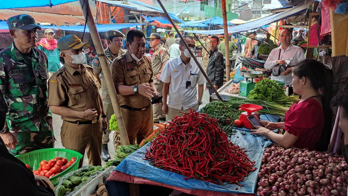 Bupati Asahan Sidak Harga dan Ketersediaan Bahan Pokok Jelang Nataru