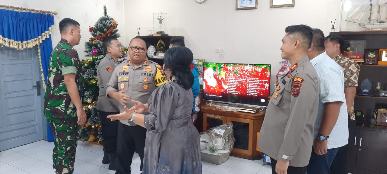 Kapolres Asahan Bersama Forkopimda Hadiri Open Hause di Kediaman Danlanal TB/AS