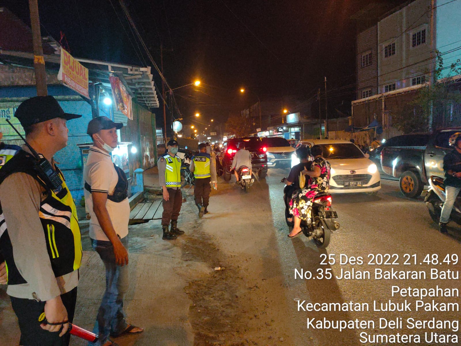 Malam Natal Wilkum Polresta Deli Serdang berjalan aman dan kondusif