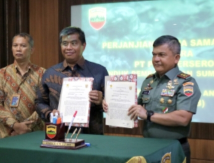 Dukung Elektrifikasi Nasional, PLN Gandeng Kodam I/BB dalam Pendampingan Tugas