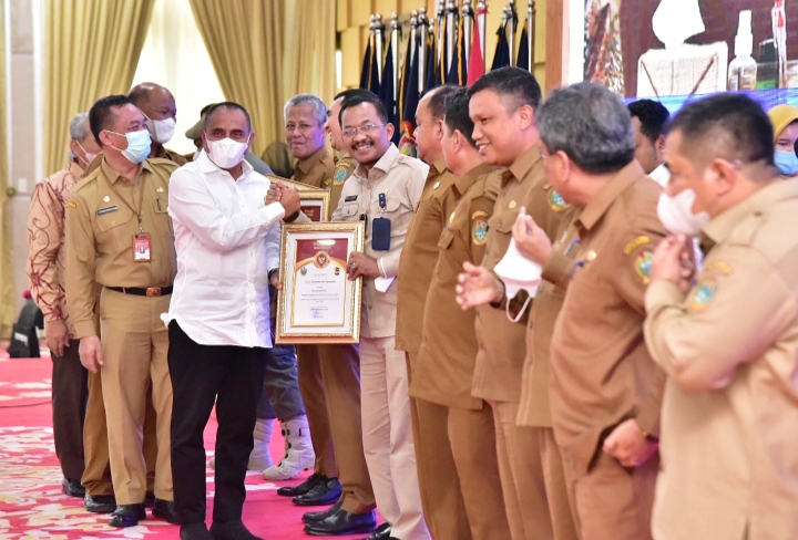 Labura Juara 1 Inovasi Daerah Pemprov Sumut 2022, Edy Rahmayadi Berpesan untuk Terus Berinovasi