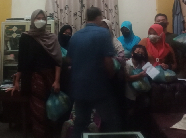 Jumat Barokah,  Bakopam Sumut Salurkan Bantuan Dari Dermawan