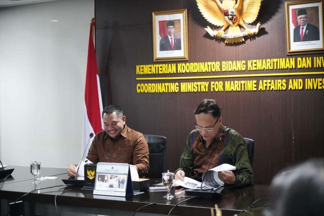 Bupati Pakpak Bharat Kunjungi Kemenko Marves Berkordinasi Tentang Peningkatan Jalan Kec. Sibagindar