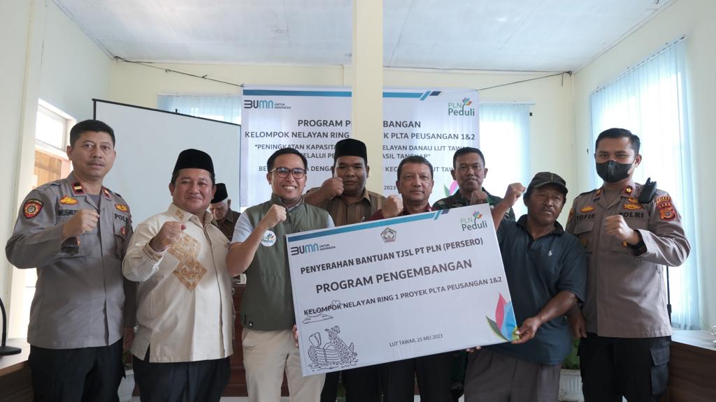Program TJSL PLN, Gelar Pelatihan Bagi 49 Nelayan di Sekitar PLTA Peusangan 1&2 (88 MW)