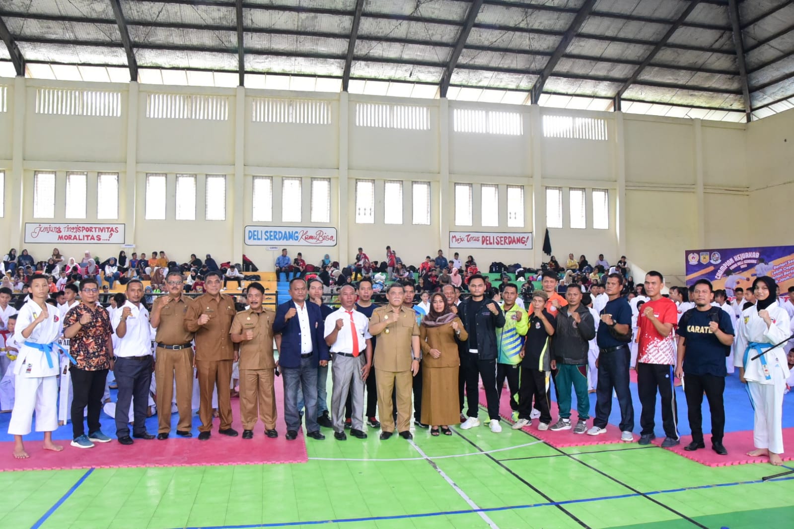 Kejurkab FORKI Deli Serdang Diikuti 400 Karateka