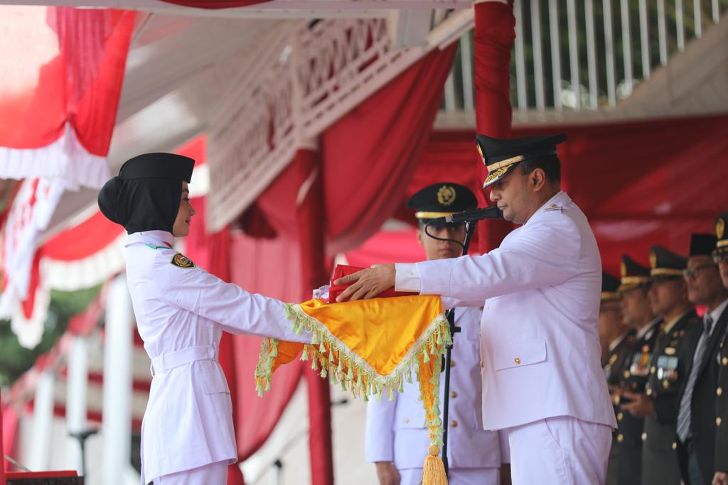 PERINGATAN HUT RI KE 78 DI LHOKSEUMAWE BERJALAN SUKSES.