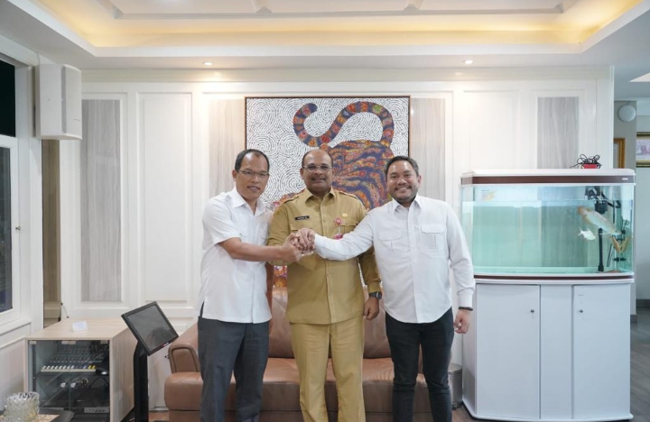Bupati Pakpak Bharat Dan Bupati Humbahas Kunjungi Direktur Bina Administrasi di Jakarta