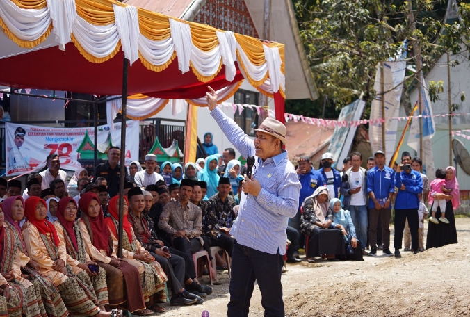 Bupati Solok, Dan Anggota DPR RI Komisi V Serap Aspirasi Masyaratkat  Nagari Batu Bajanjang Tigo Lurah