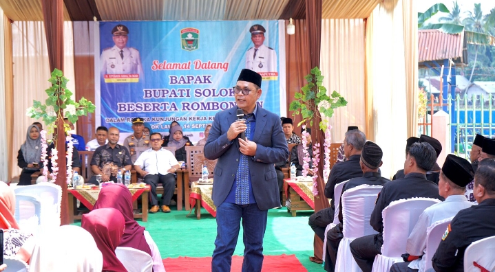 Bupati Solok Berusaha Semaksimal Mungkin Agar Pembangunan di Kabupaten Solok Dapat Merata