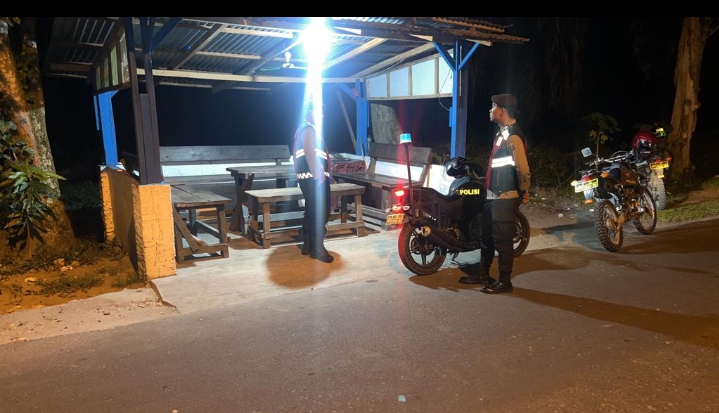 Mengantisipasi Terjadinya C3, Personel Sat Samapta Polres Asahan Gelar Patroli