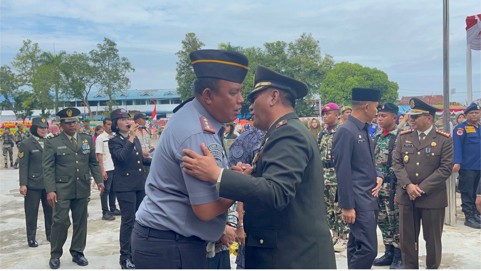 Kalapas Binjai Hadiri Upacara Peringatan Hari Tentara Nasional Indonesia ke 78 Tahun