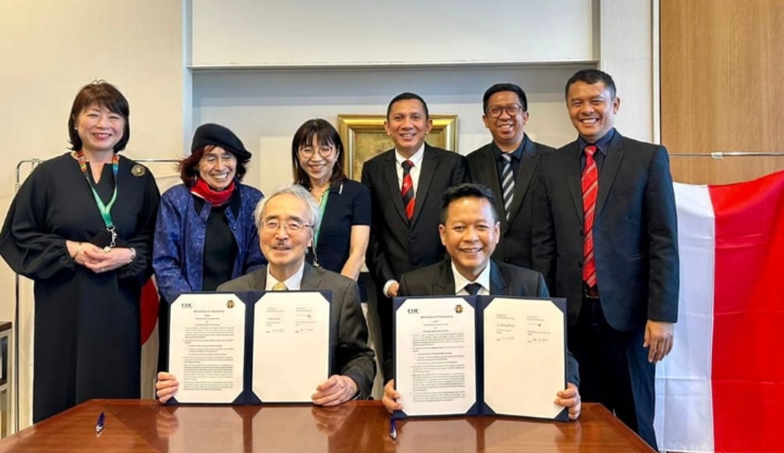 Tingkatkan Riset Internasional, USU MoU dengan Chiba University of Commerce di Jepang