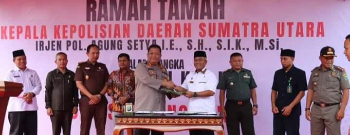 Pemkab Palas serahkan satu unit Mobil Dalmas ke Polres, Plt Bupati Zarnawi Pasaribu : Komitmen dalam Mendukung Pelayanan Kepada Masyarakat.