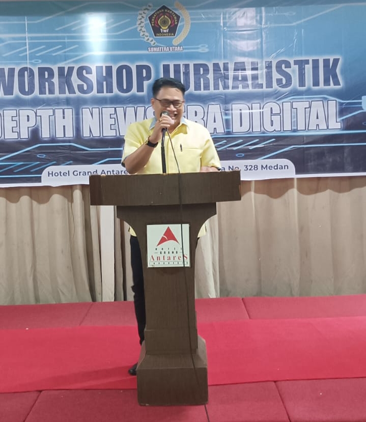 Ketua Panitia Rianto Ahgly: Media Cetak Harus Berinovasi dan Tampil Beda, SPS Sumut Gelar Workshop Jurnalistik