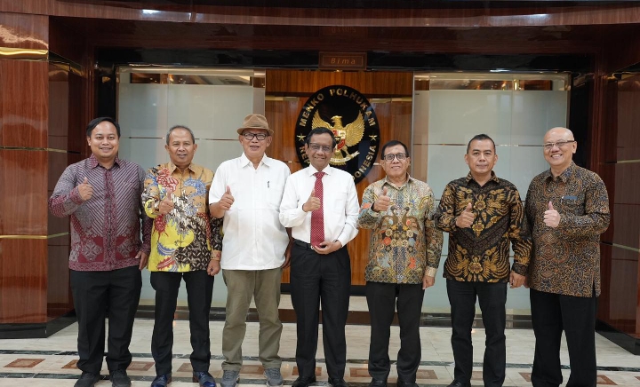 Menkopolhukam Mahfud MD Dukung Pembangunan Grha Pers Pancasila di Yogyakarta