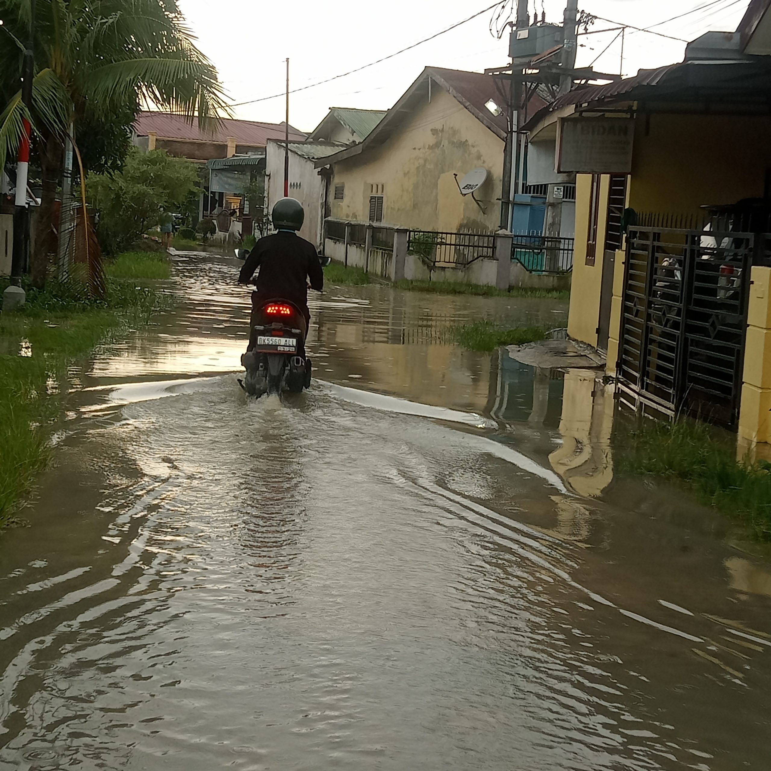 Perumahan KIP Terendam Banjir, Kades Paya Gambar Akan Utus Kadus Pantau WargaÂ 