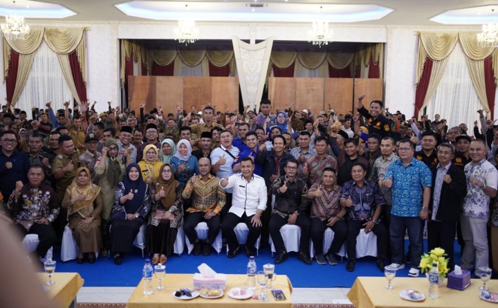 Bupati Solok Membuka Pelatihan Peningkatan Kapasitas Kepala Jorong se-Kabupaten Solok Tahun 2023 Secara Resmi