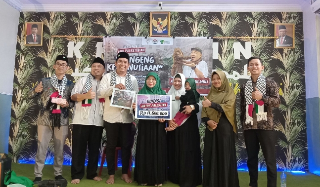 Yayasan Khairin Islamic School Salurkan Bantuan Palestina Melalui DD Waspada
