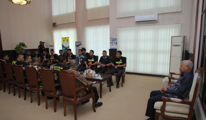 Bupati Asahan Terima Audiensi Pertina Asahan