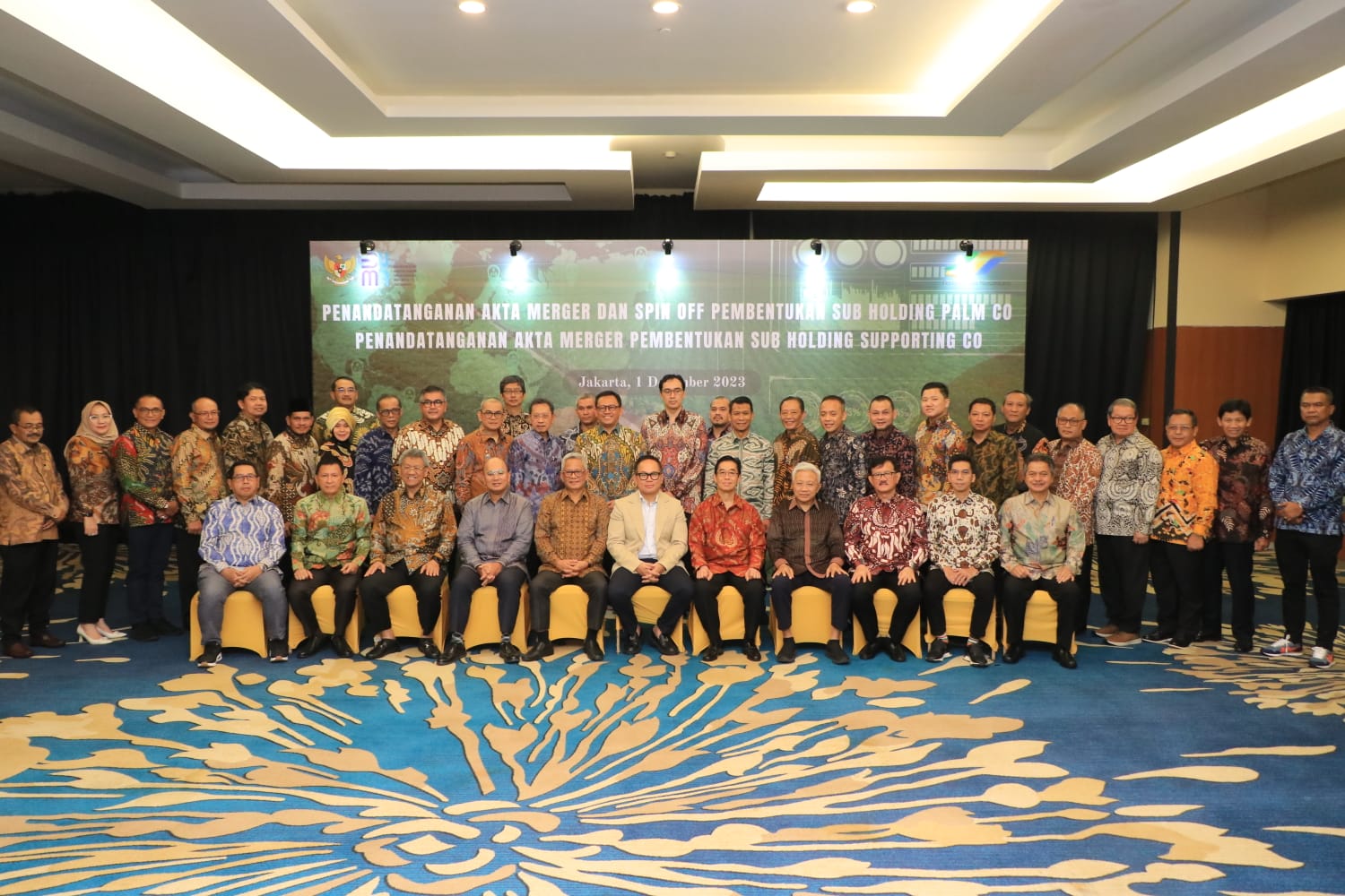 Sub Holding Palmco dan Supportingco Resmi Terbentuk, Indonesia kini Memiliki Perusahaan Sawit Terbesar di dunia Dan Perusahaan Pengelola aset Perkebunan Terbesar