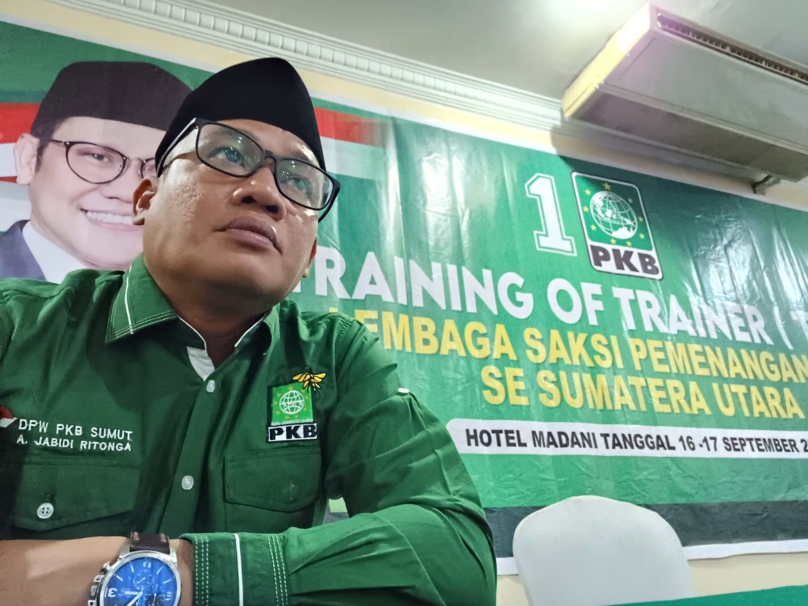 Kunjungi Sumut, A Jabidi Ritonga : Silahkan Masyarakat Mendengar Gagasan Perubahan Masa Depan Pasangan AMIN