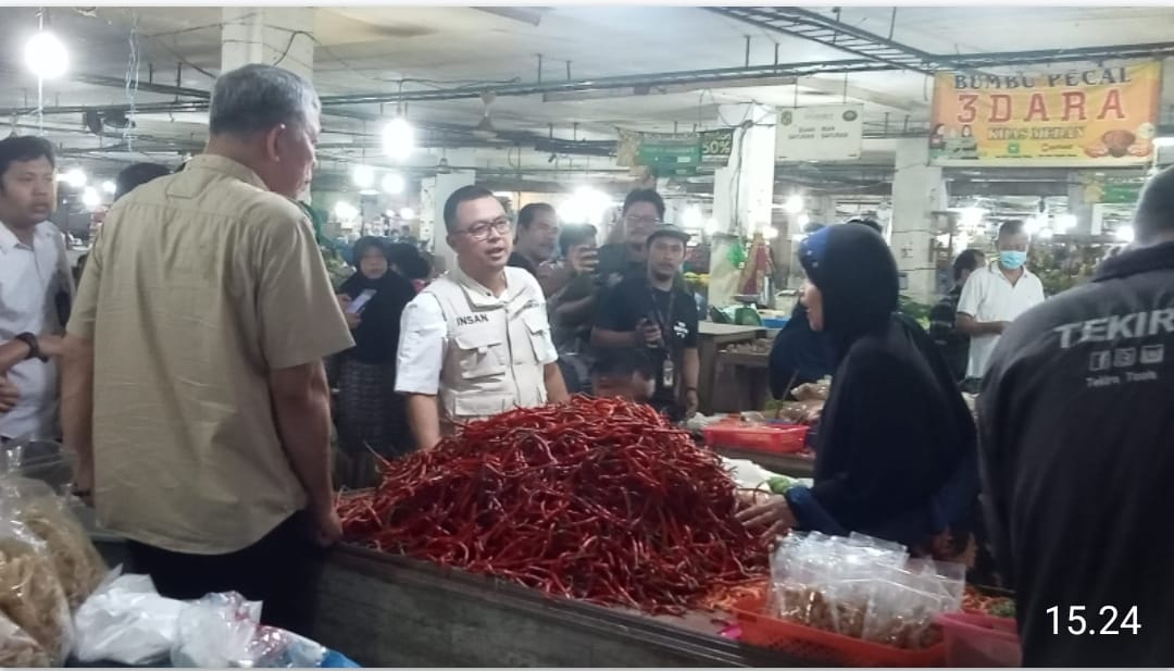 Polda Sumut dan Satgas Pangan Mabes Polri Sidak ke Sejumlah Pasar di Medan