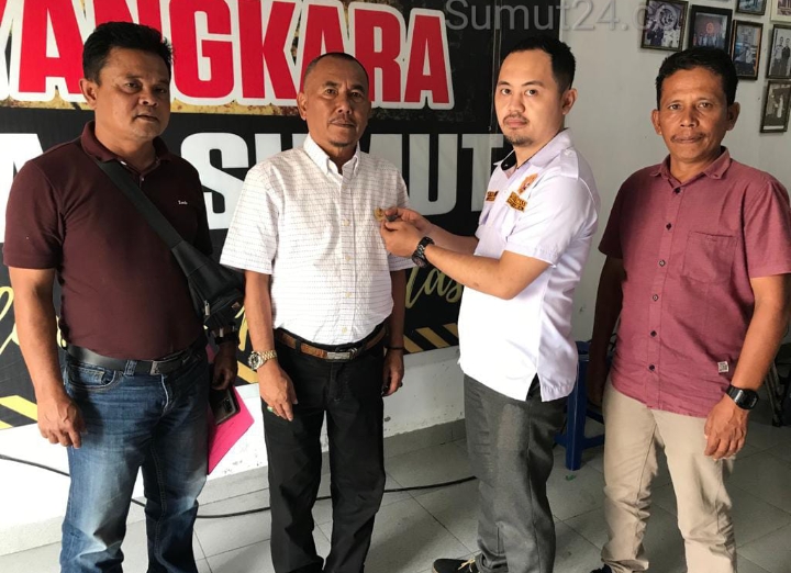 Bismark Maratua Pimpin Pokdarkamtibmas Bhayangkara Resor Tapanuli Selatan