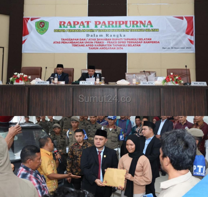 R-APBD TA 2024 Tapanuli Selatan Dimulai Pembahasan Meski Nihil Bupati Tapsel