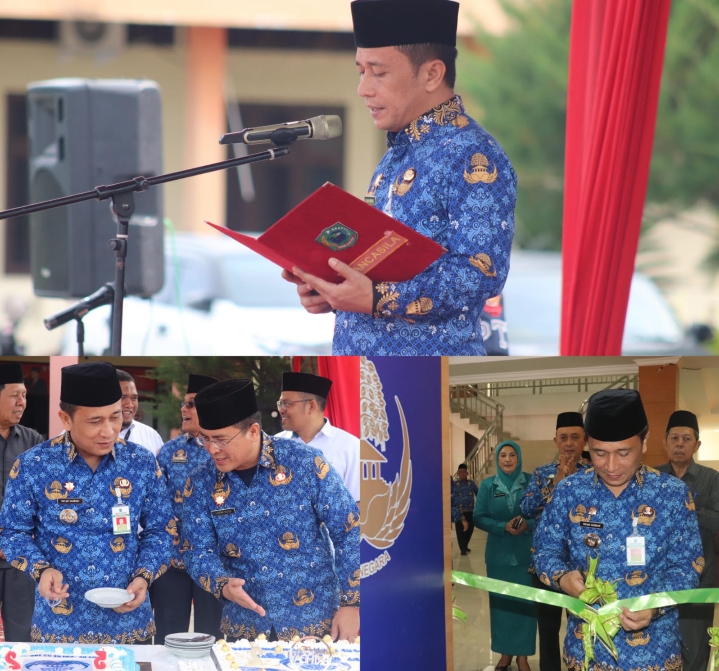 Perdana Pj Bupati Paluta Patuan P Hasibuan Pimpin Upacara di HUT KORPRI ke 52, Bacakan Amanat Sekaligus Berikan Pesan