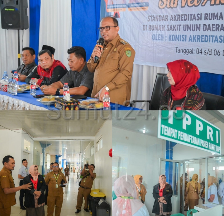 Penjabat Walikota Letnan Ungkap Pentingnya Akreditasi RSUD Untuk Peningkatan Pelayanan Kepada Masyarakat