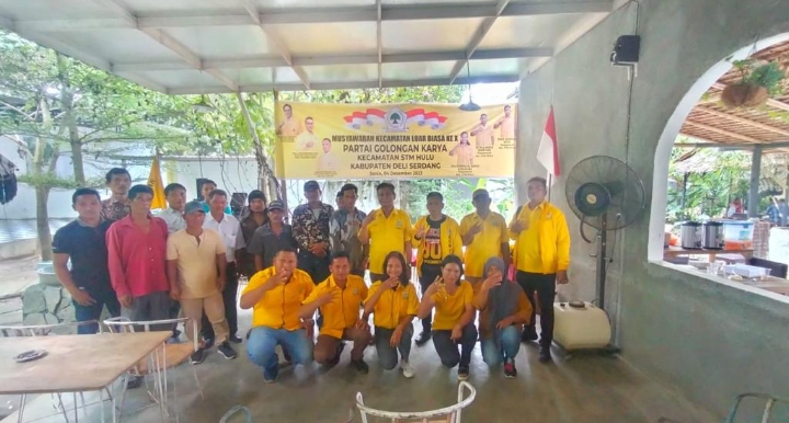 Ramil Sembiring Pimpin PK. Golkar STM Hulu