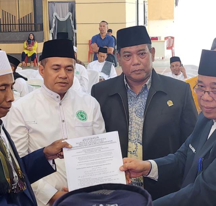 MUI Batubara Mukerda 1 dan Pelantikan, Bupati Janji Bangun Kantor