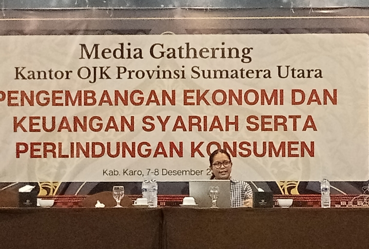 Raya D Theresia : OJK Sumut Terima 922 Pengaduan di 2023, Pengaduan Bisa Disampaikan Melalui Aplikasi APPK
