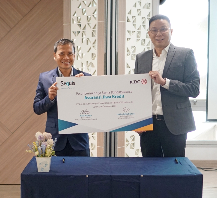 Sequis Financial dan Bank ICBC Indonesia Kerja Sama,  Luncurkan Produk Asuransi Jiwa Kredit (AJK) KPR/KMG
