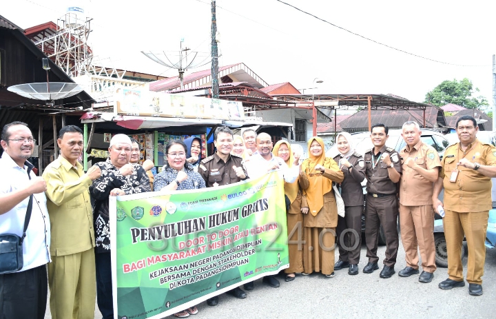 Kejaksaan Negeri Padangsidimpuan Sosialisasi Hukum dan Berikan Solusi bagi Masyarakat Miskin dan Rentan