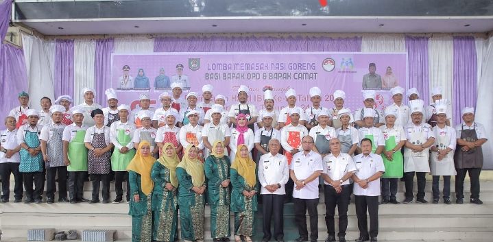 Peringati Hari Ibu ke-95 dan HUT ke-24 DWP,  Pemkab Asahan Gelar Lomba Masak Nasi Goreng