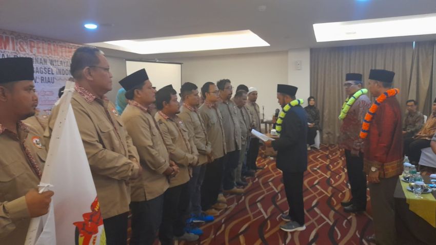 Lantik Pengurus DPW HMTI Provinsi Riau, Ini Kata H Sobirin Harahap