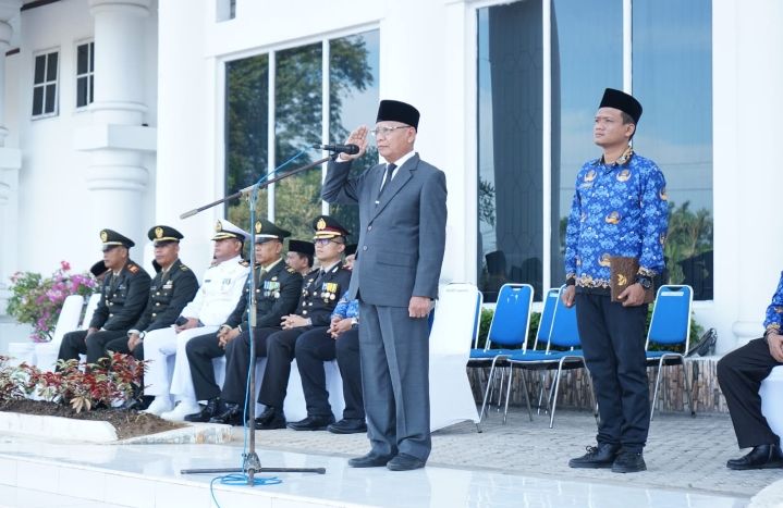 Bupati Asahan Pimpin Upacara Hari Bela Negara Ke-75