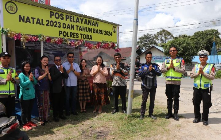 Bupati Toba Apresiasi Petugas Pospam Nataru