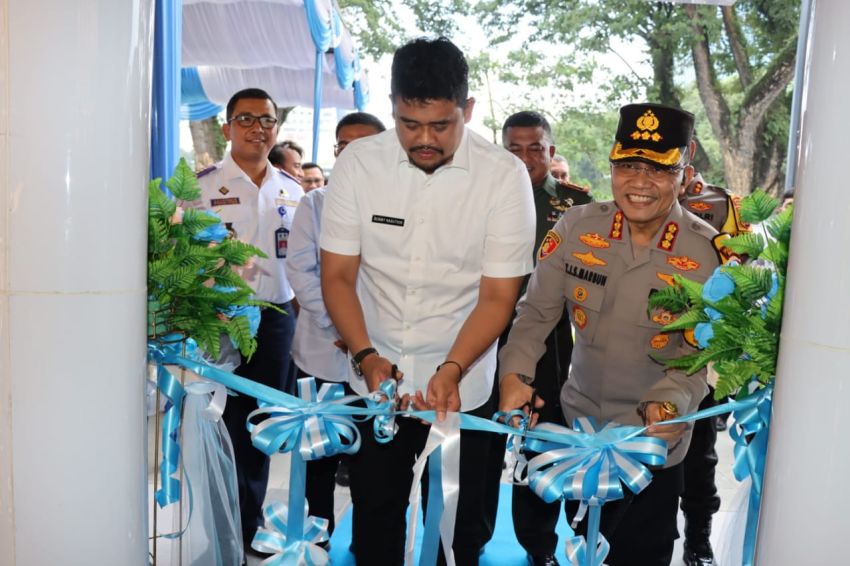 Kolaborasi Medan Berkah, Kombes Teddy Jhon Sahala Marbun Ikuti Launching Gedung CC Room ITS