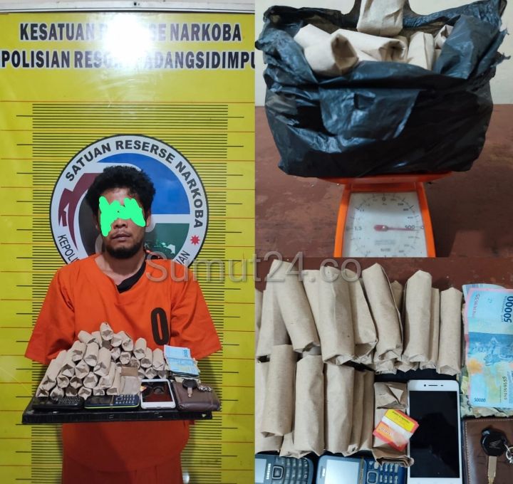Razia Sukses! Sat Resnarkoba Polres Padangsidimpuan Ungkap Sindikat Narkotika di Jalan Sudirman
