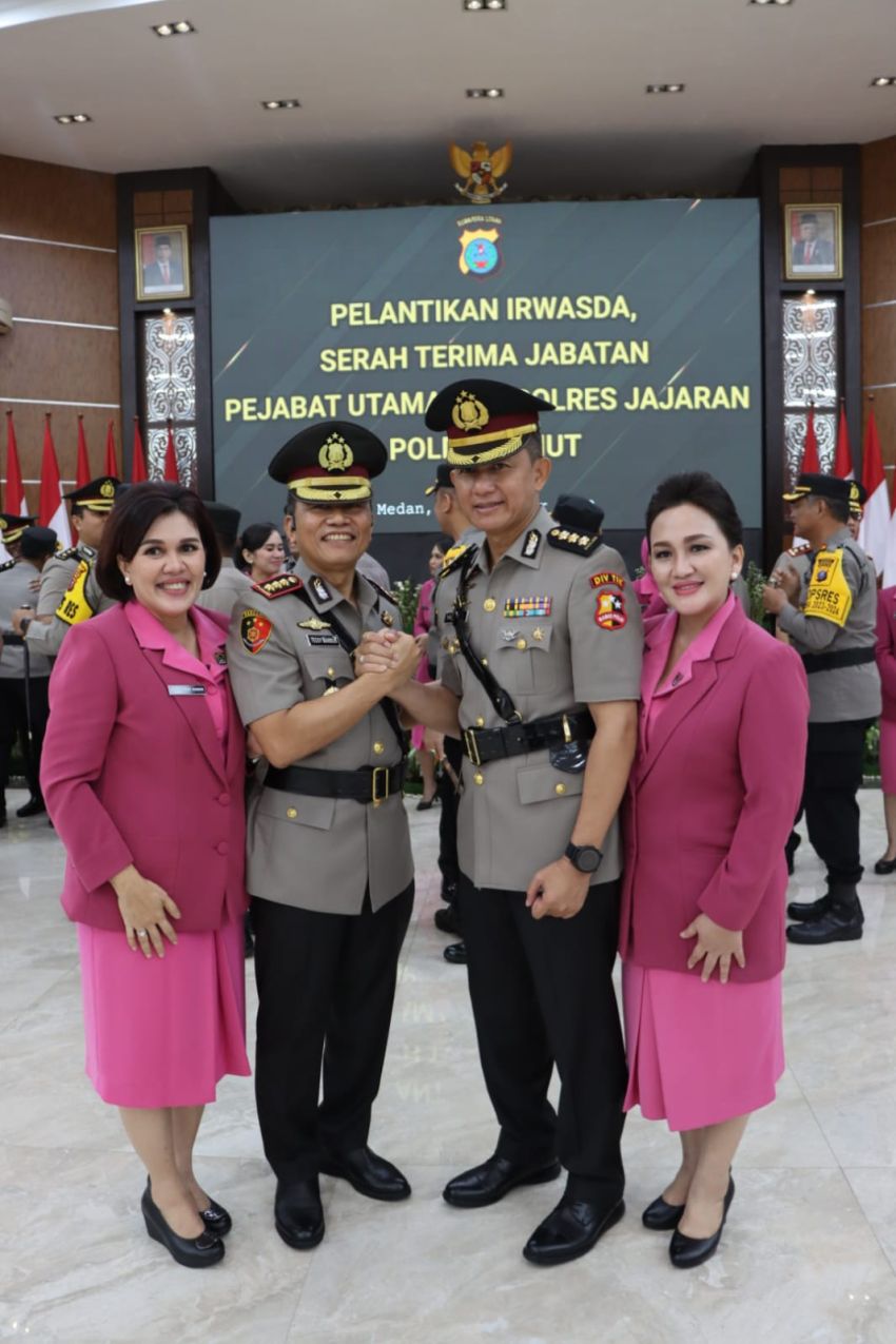 Kombes Pol Teddy Jhon Sahala Marbun Resmi Jabat Kapolrestabes Medan