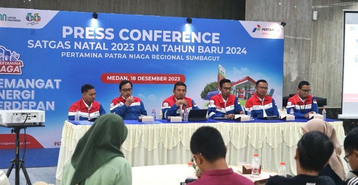 Jamin Stok BBM, Pertamina Bentuk Satgas Natal 2023 dan Tahun Baru 2024 di Sumut